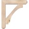 Ekena Millwork Imperial Craftsman Smooth Bracket w/ Offset Brace, Douglas Fir, 7 1/2"W x 36"D x 40"H BKT0806X36X40IMP04SDF - alternate 3